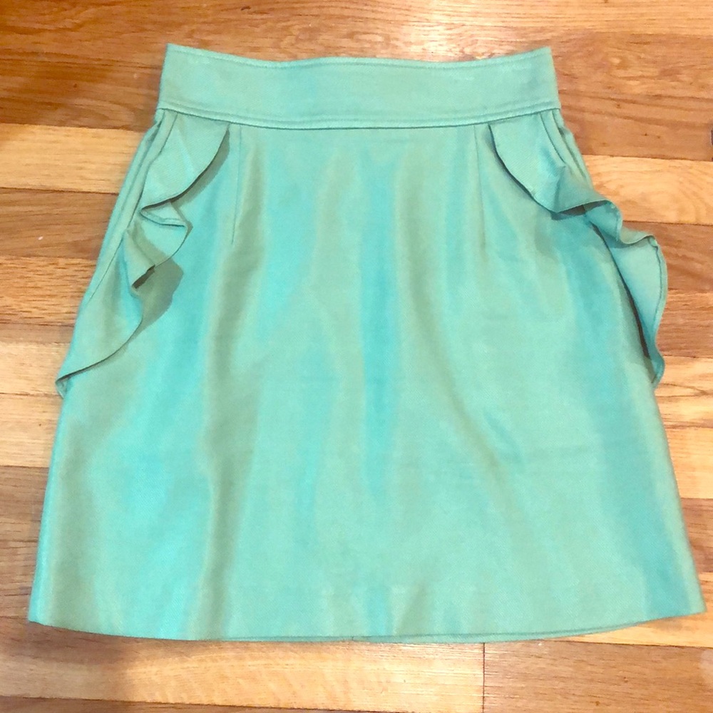 Sandro ruffle pocket skirt size 1